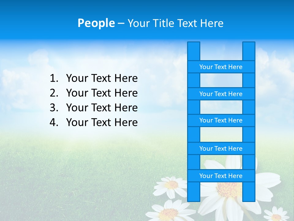 Farm Flora Yellow PowerPoint Template