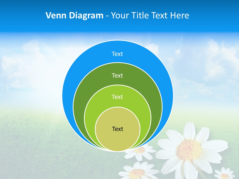 Farm Flora Yellow PowerPoint Template