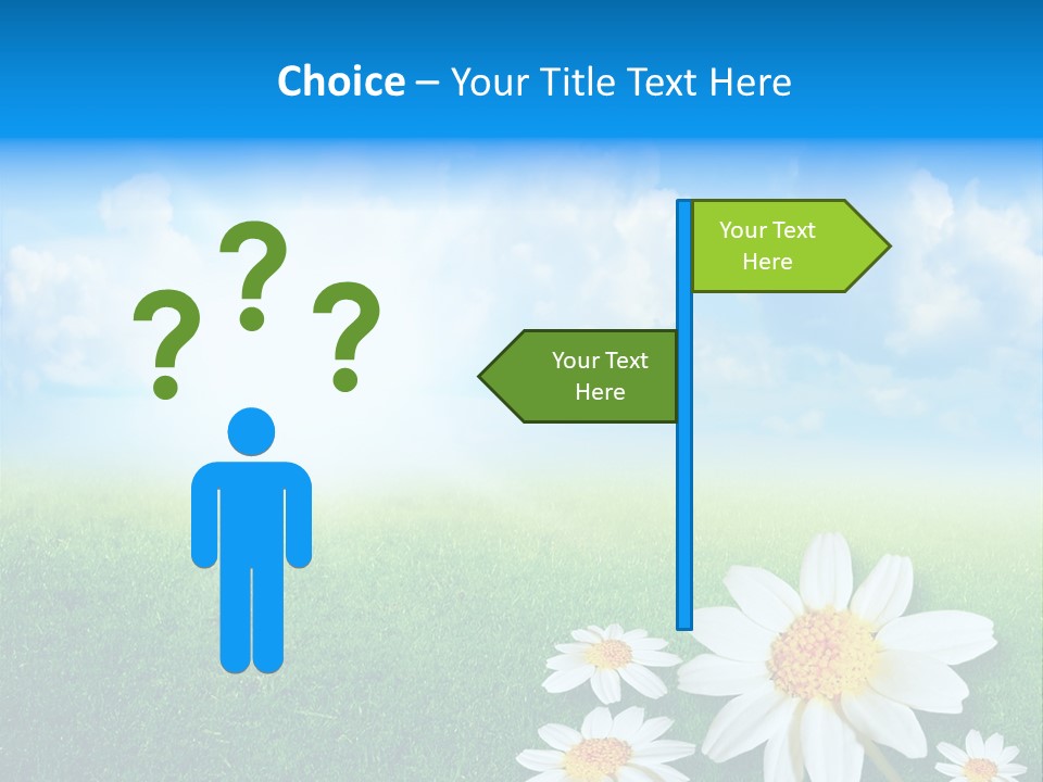 Farm Flora Yellow PowerPoint Template