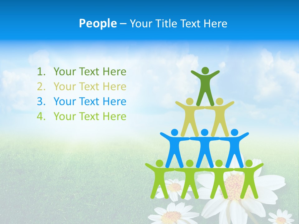 Farm Flora Yellow PowerPoint Template