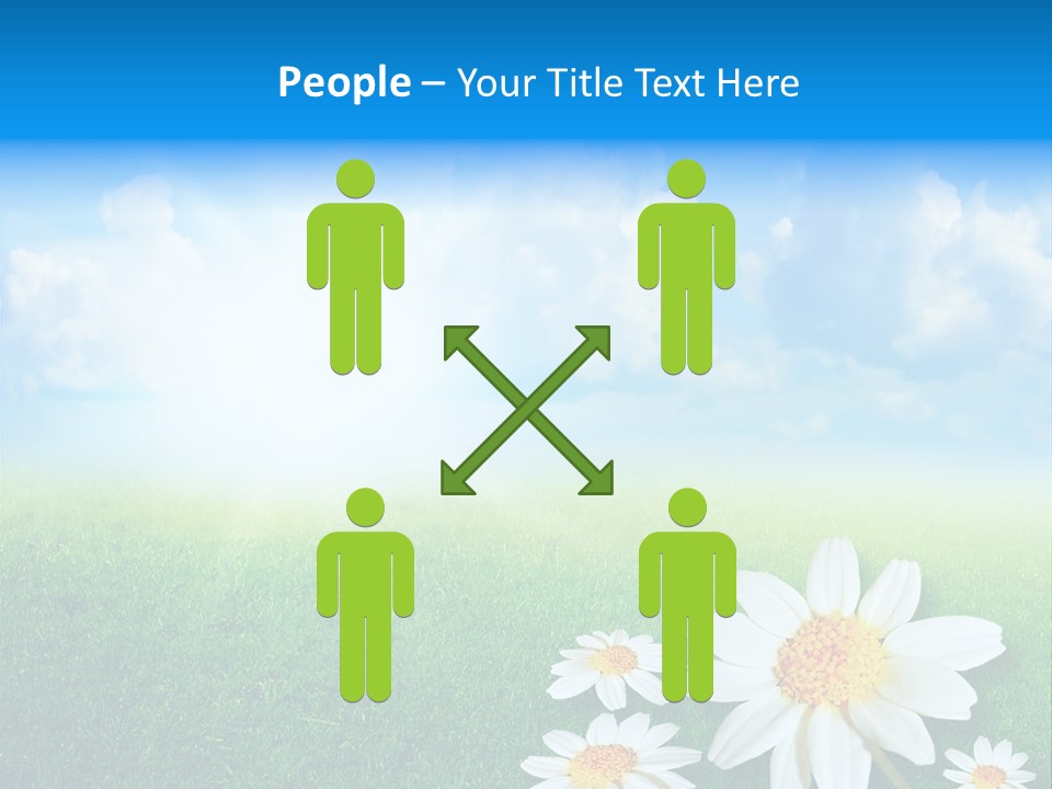 Farm Flora Yellow PowerPoint Template