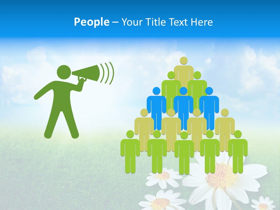 Farm Flora Yellow PowerPoint Template