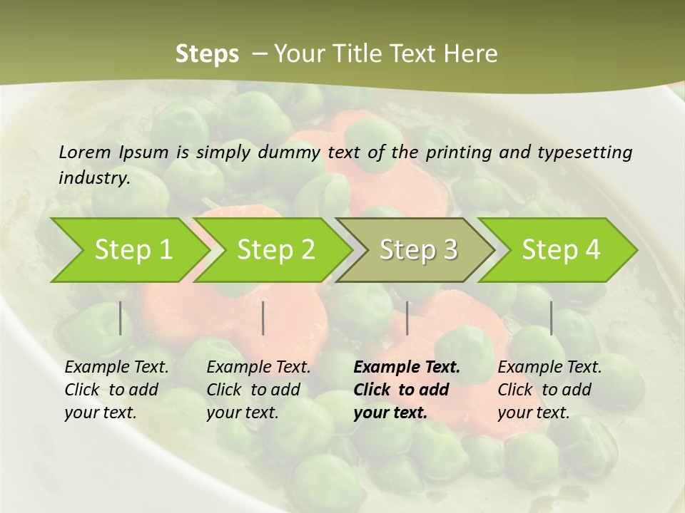 Gourmet Food Lunch PowerPoint Template