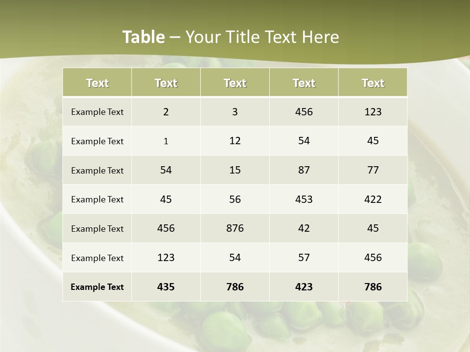 Gourmet Food Lunch PowerPoint Template