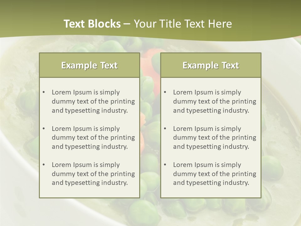 Gourmet Food Lunch PowerPoint Template
