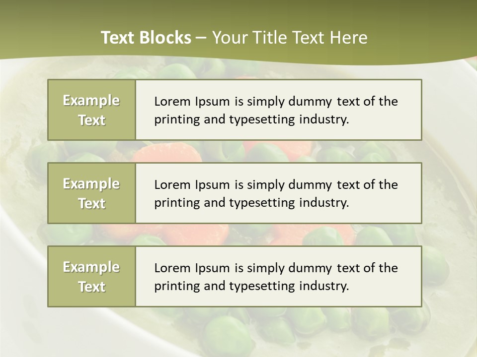 Gourmet Food Lunch PowerPoint Template