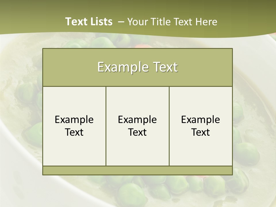 Gourmet Food Lunch PowerPoint Template