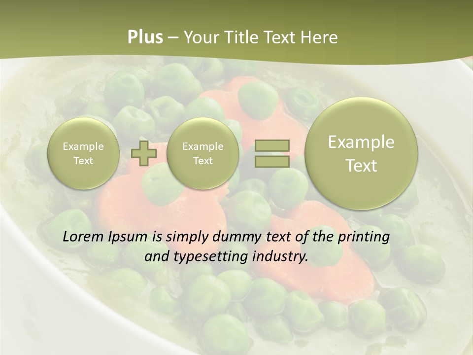 Gourmet Food Lunch PowerPoint Template