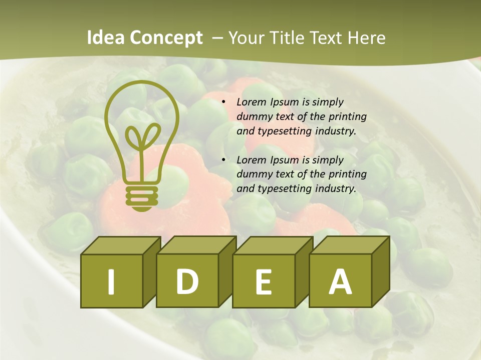 Gourmet Food Lunch PowerPoint Template