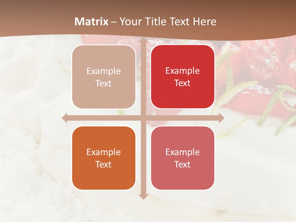 Red Vibrant Sauce PowerPoint Template