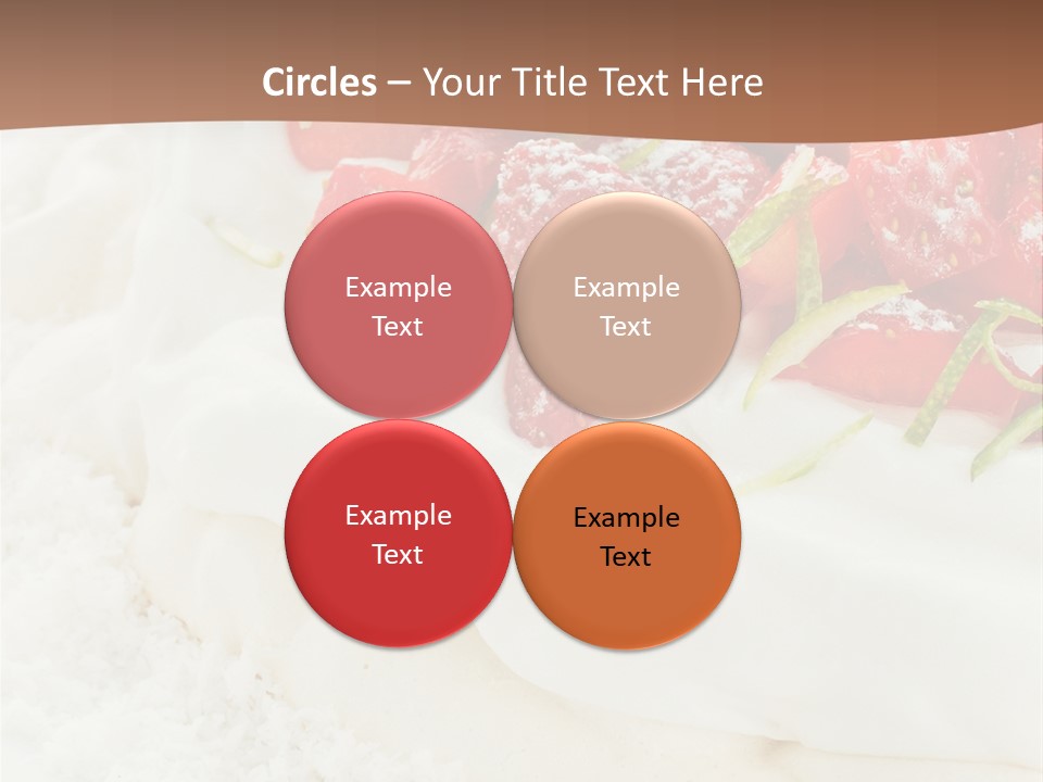 Red Vibrant Sauce PowerPoint Template