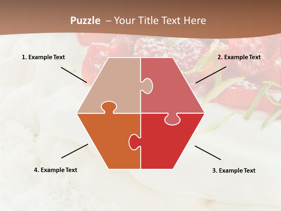 Red Vibrant Sauce PowerPoint Template