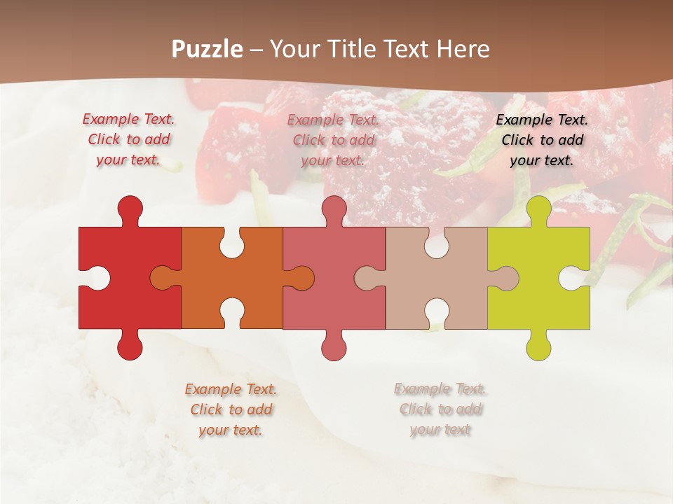 Red Vibrant Sauce PowerPoint Template