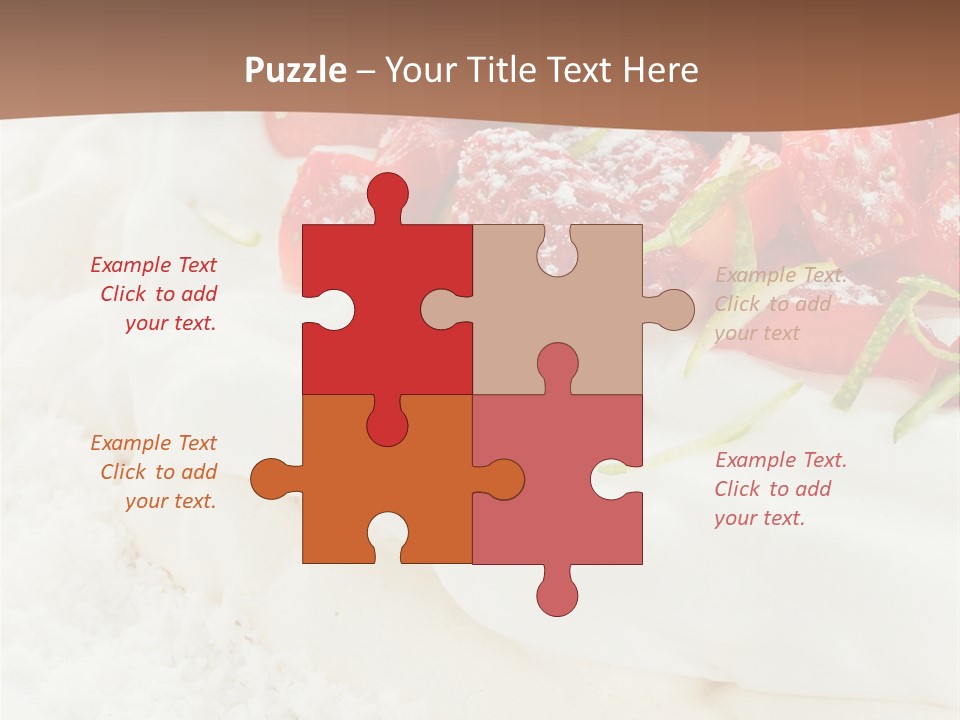 Red Vibrant Sauce PowerPoint Template