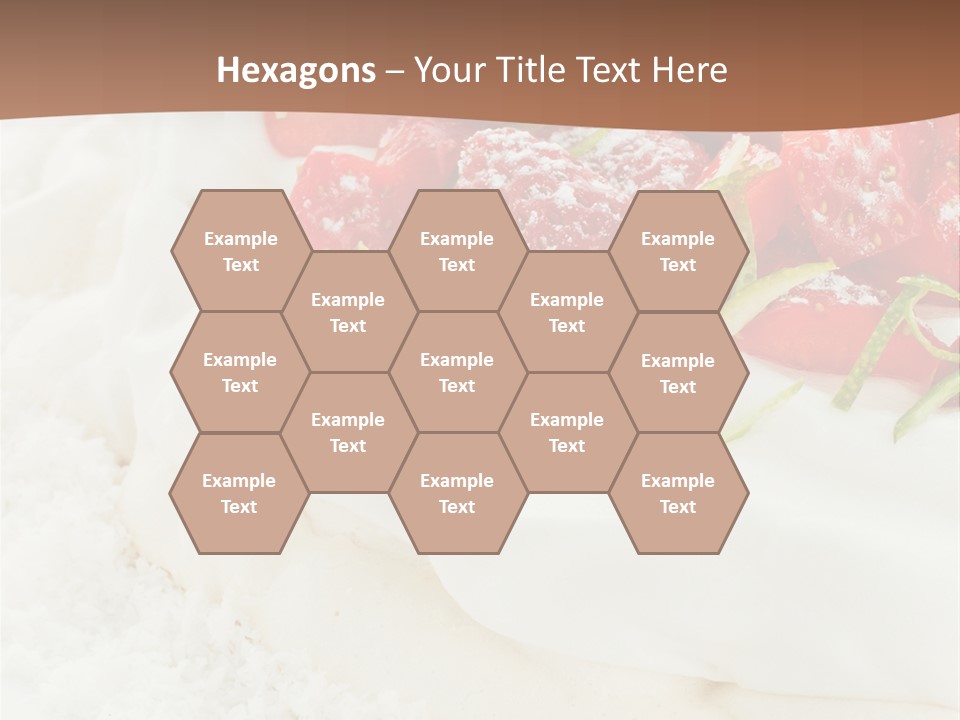 Red Vibrant Sauce PowerPoint Template