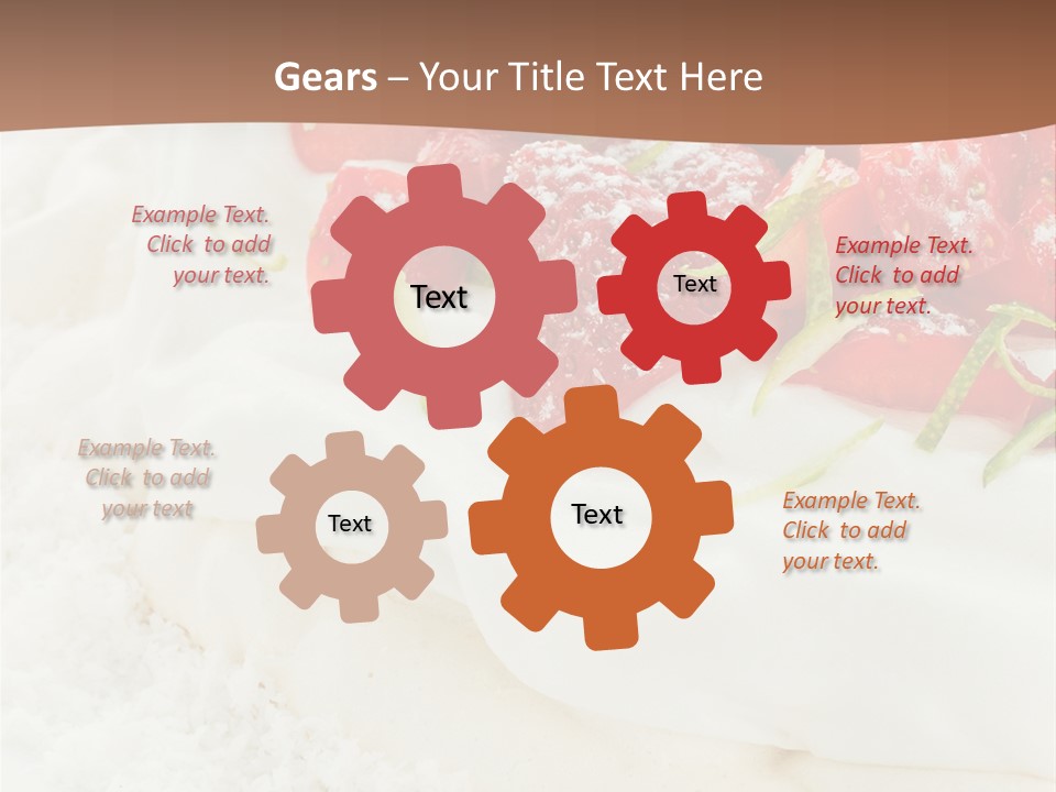 Red Vibrant Sauce PowerPoint Template