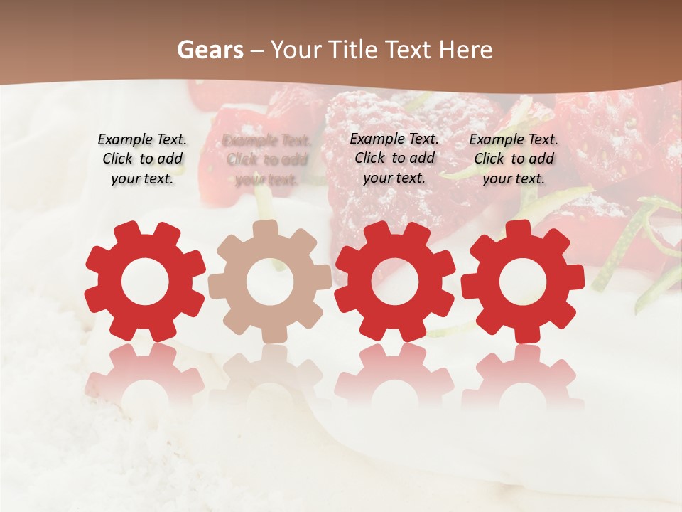 Red Vibrant Sauce PowerPoint Template