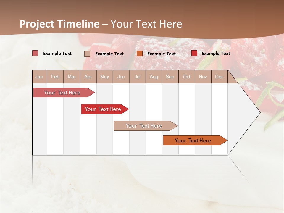 Red Vibrant Sauce PowerPoint Template