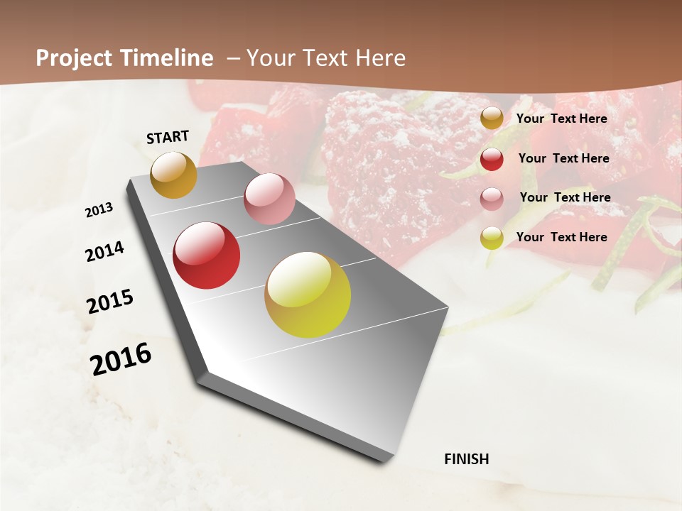 Red Vibrant Sauce PowerPoint Template