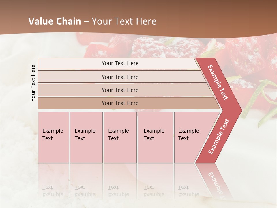 Red Vibrant Sauce PowerPoint Template