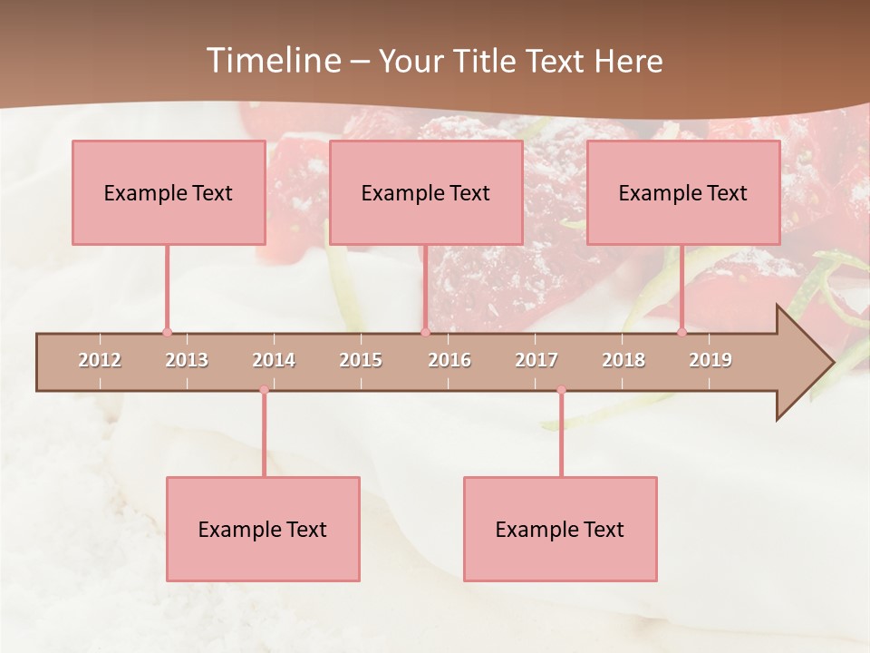 Red Vibrant Sauce PowerPoint Template