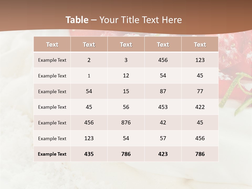 Red Vibrant Sauce PowerPoint Template