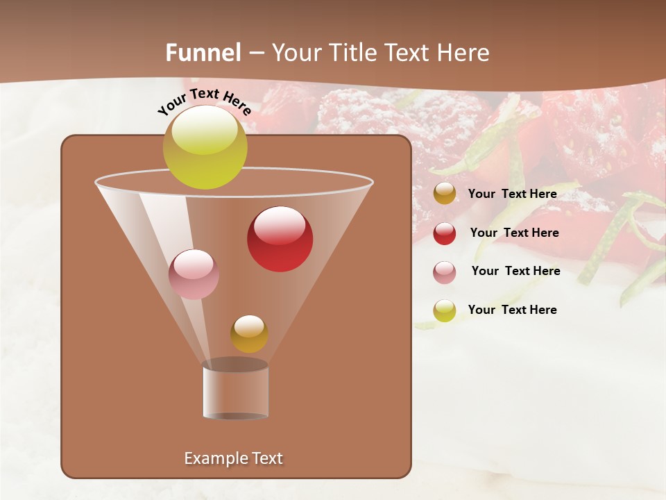 Red Vibrant Sauce PowerPoint Template