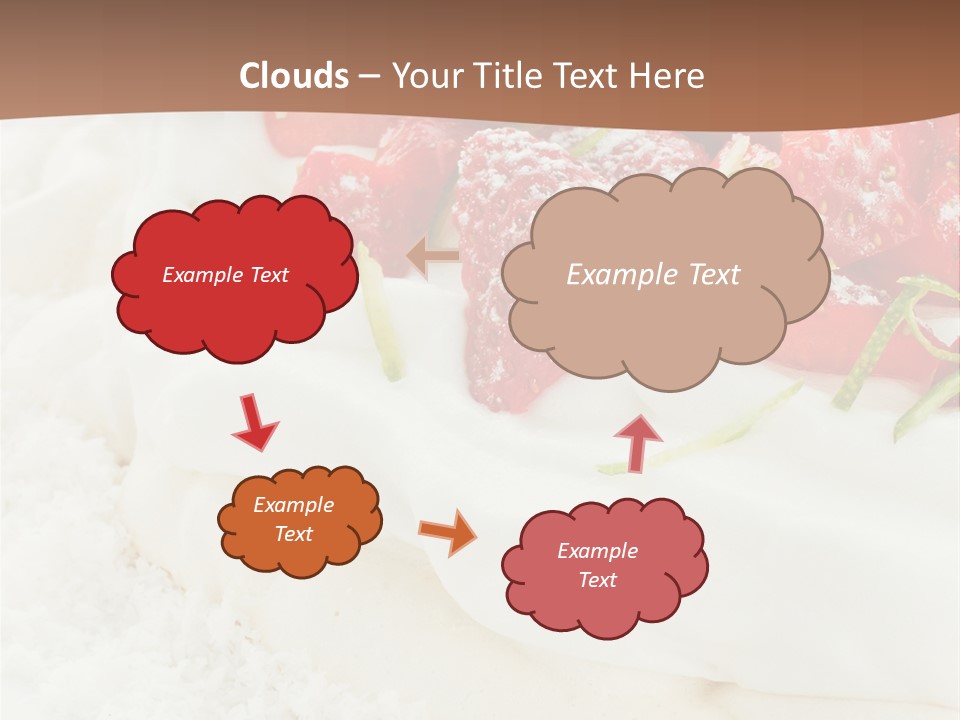 Red Vibrant Sauce PowerPoint Template