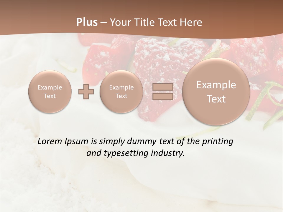 Red Vibrant Sauce PowerPoint Template