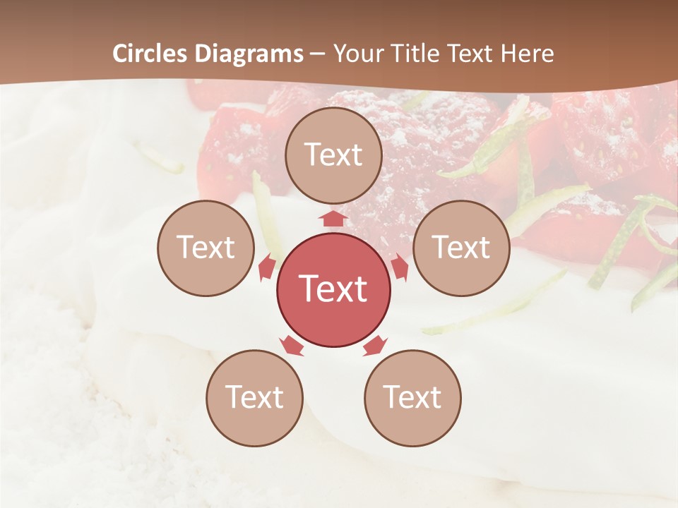 Red Vibrant Sauce PowerPoint Template