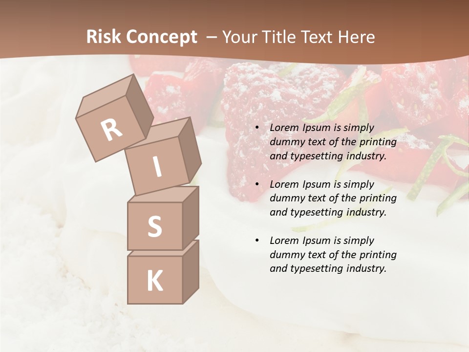 Red Vibrant Sauce PowerPoint Template