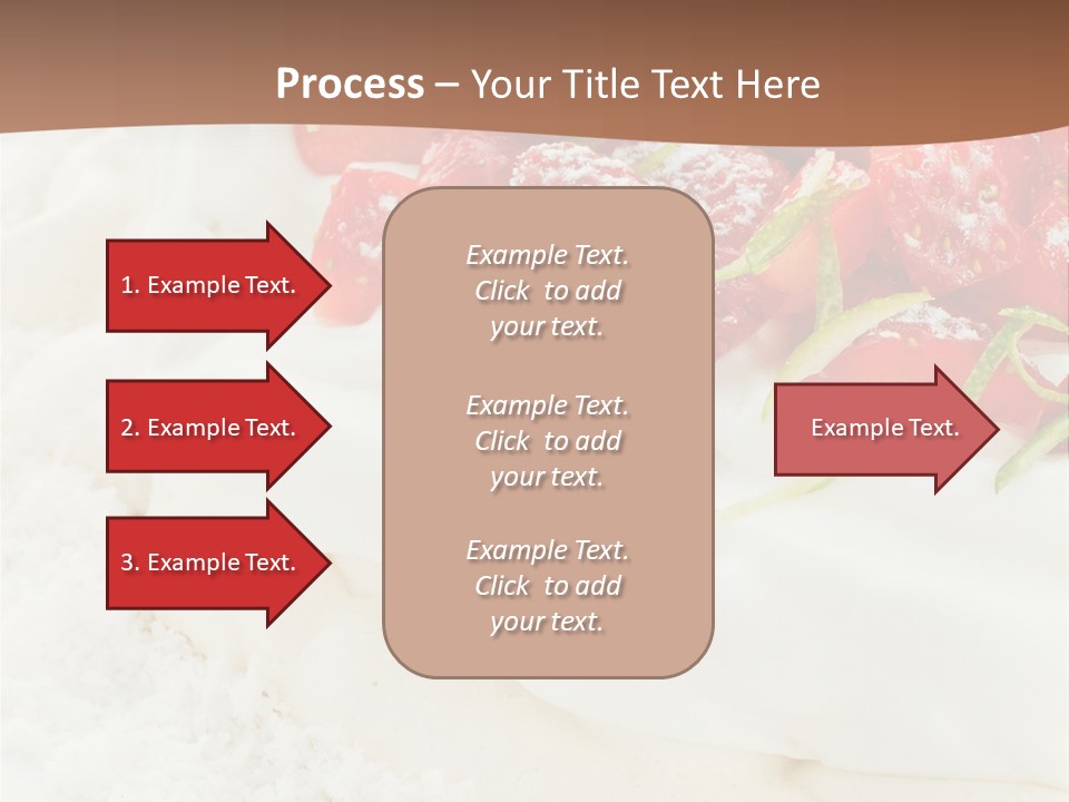 Red Vibrant Sauce PowerPoint Template
