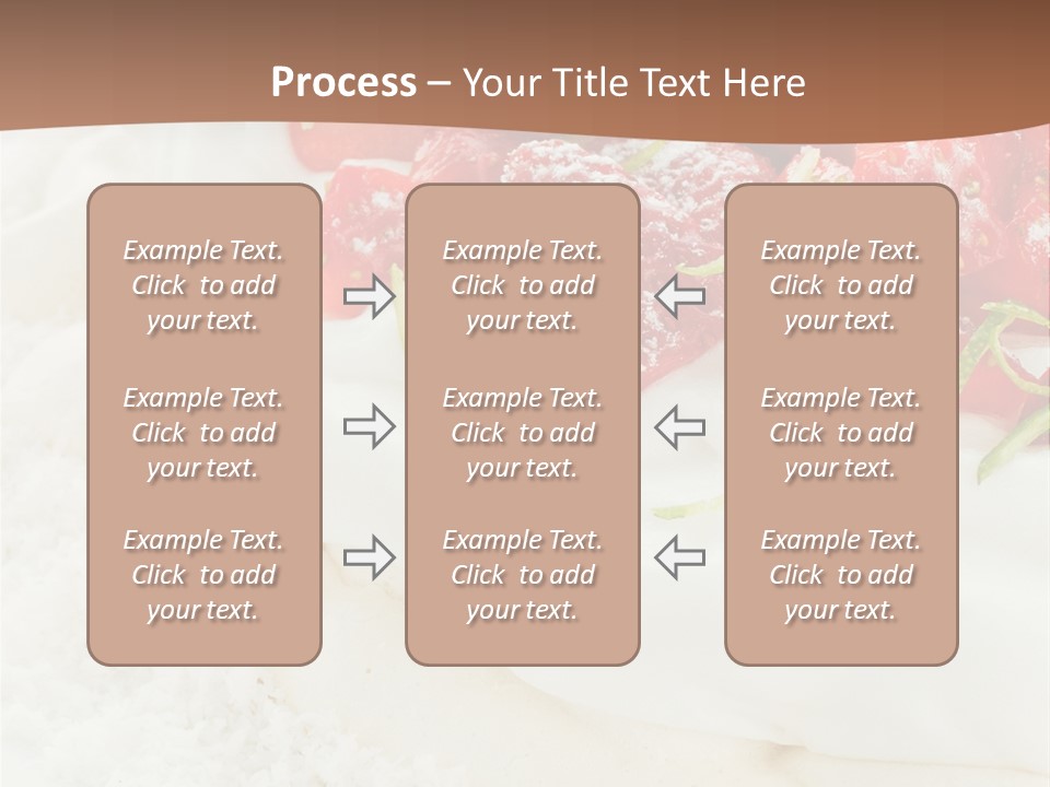 Red Vibrant Sauce PowerPoint Template