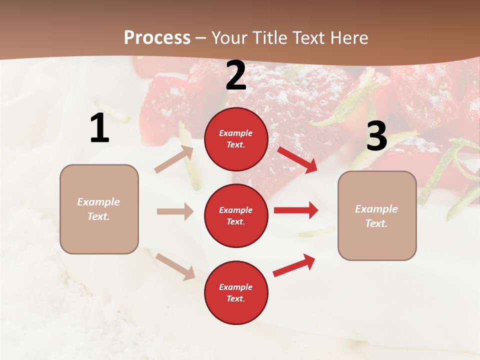 Red Vibrant Sauce PowerPoint Template