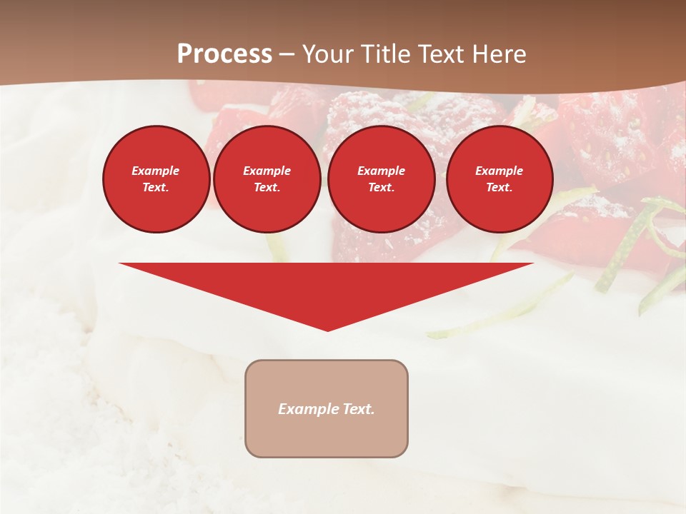 Red Vibrant Sauce PowerPoint Template
