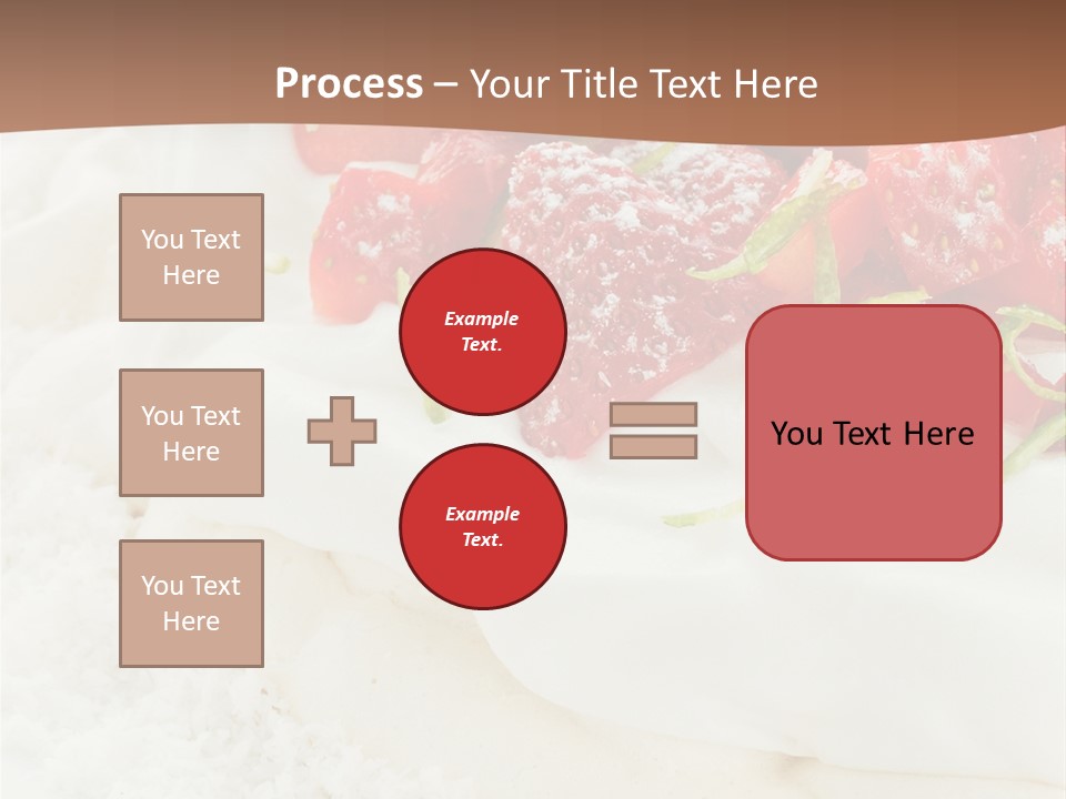 Red Vibrant Sauce PowerPoint Template
