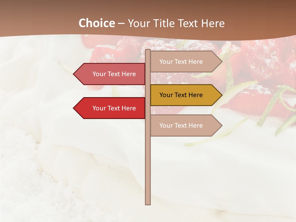 Red Vibrant Sauce PowerPoint Template