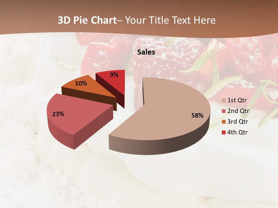 Red Vibrant Sauce PowerPoint Template