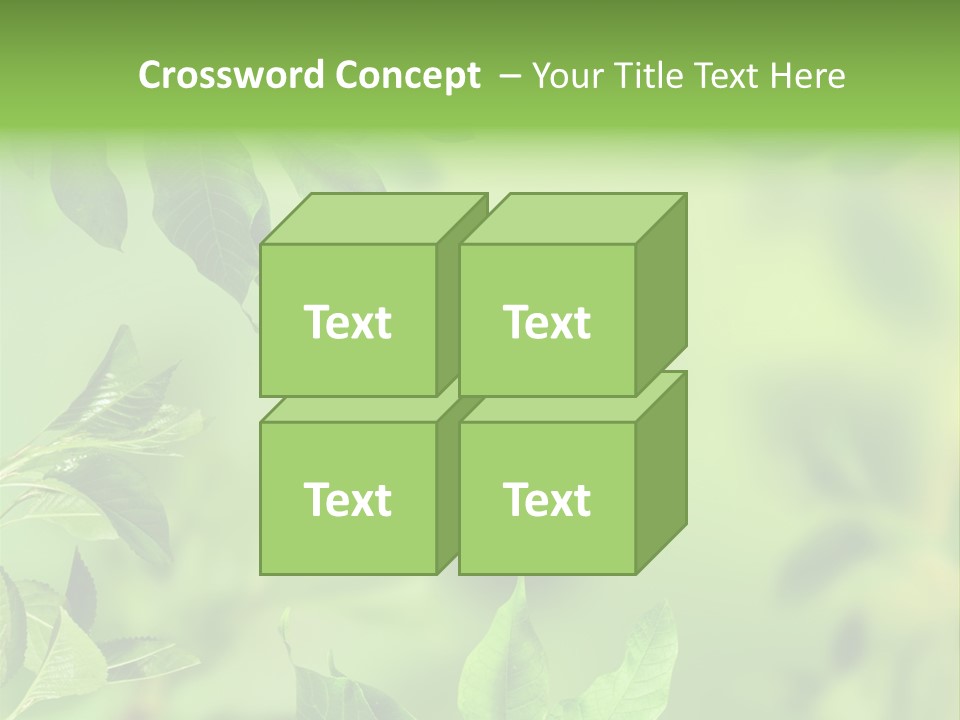 Group Beautiful Decoration PowerPoint Template