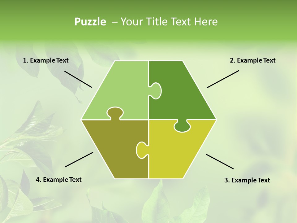 Group Beautiful Decoration PowerPoint Template