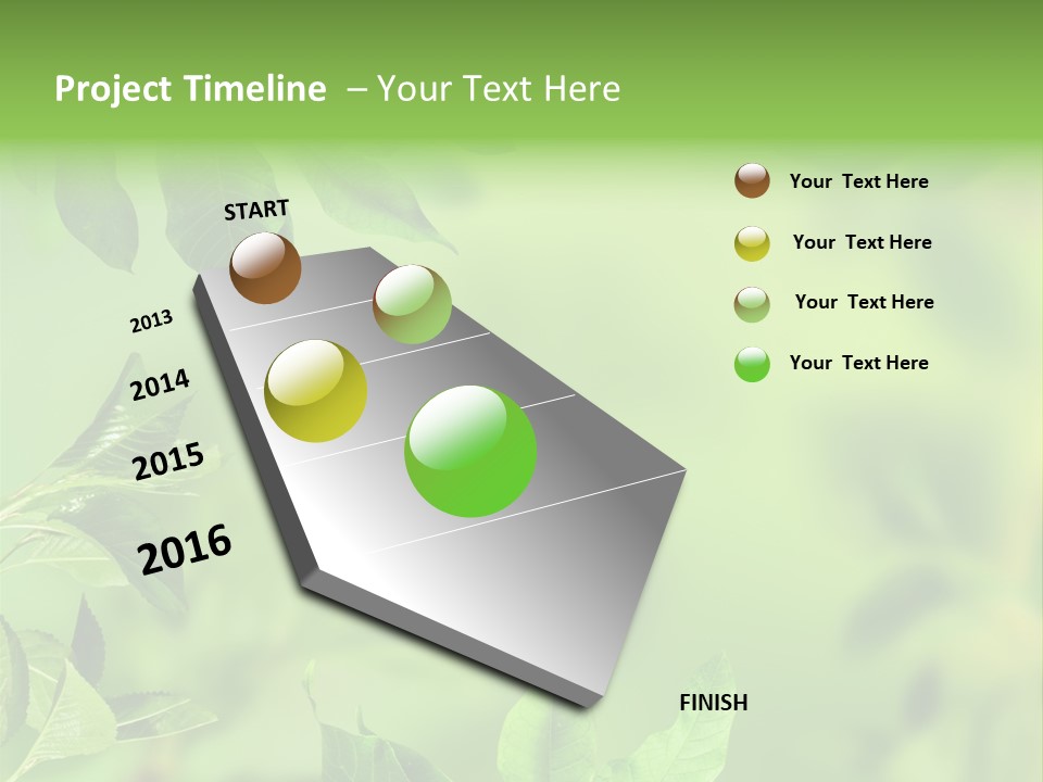 Group Beautiful Decoration PowerPoint Template