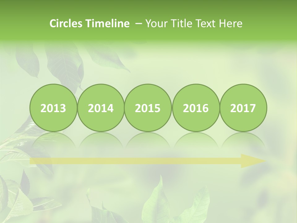 Group Beautiful Decoration PowerPoint Template