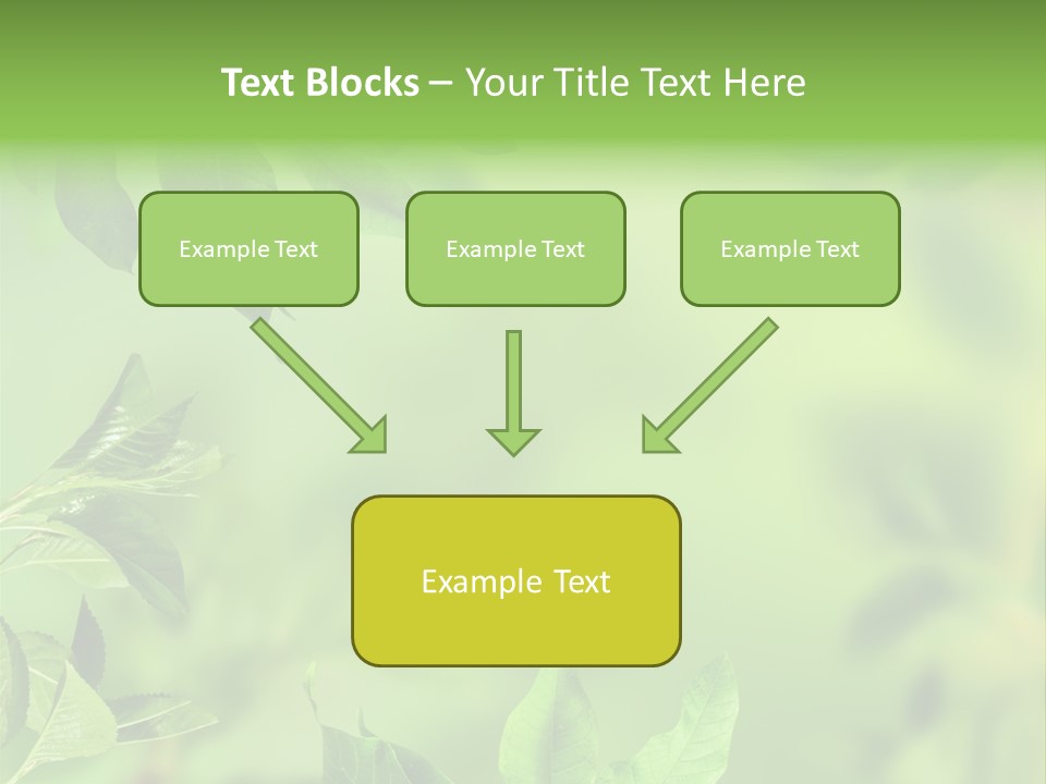 Group Beautiful Decoration PowerPoint Template