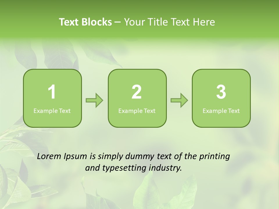 Group Beautiful Decoration PowerPoint Template