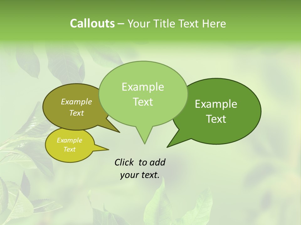 Group Beautiful Decoration PowerPoint Template