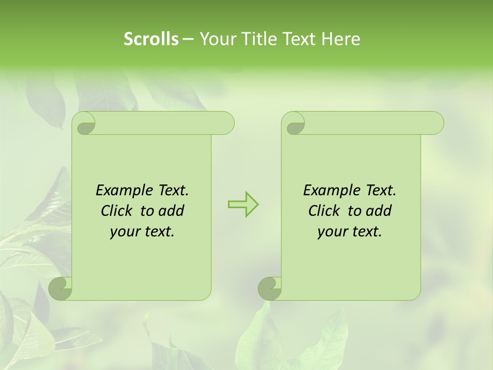 Group Beautiful Decoration PowerPoint Template