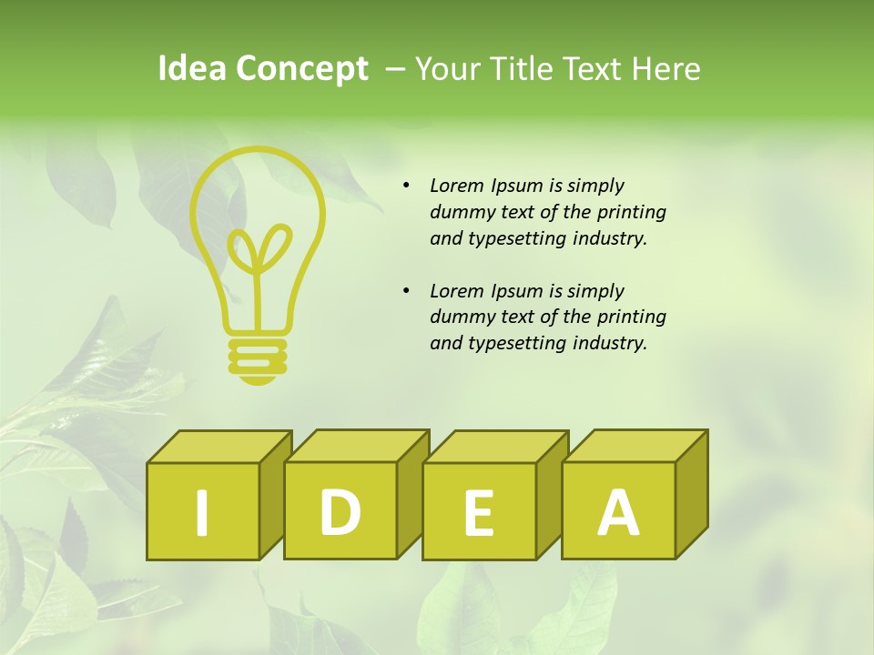 Group Beautiful Decoration PowerPoint Template