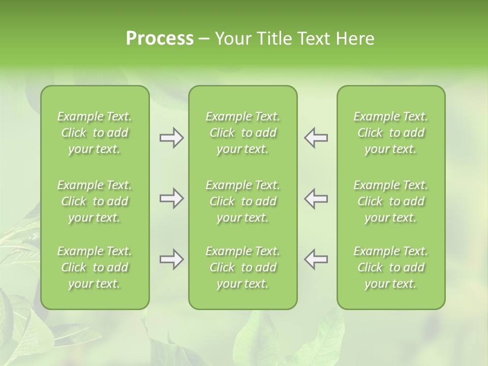 Group Beautiful Decoration PowerPoint Template