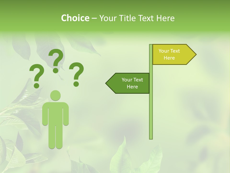 Group Beautiful Decoration PowerPoint Template