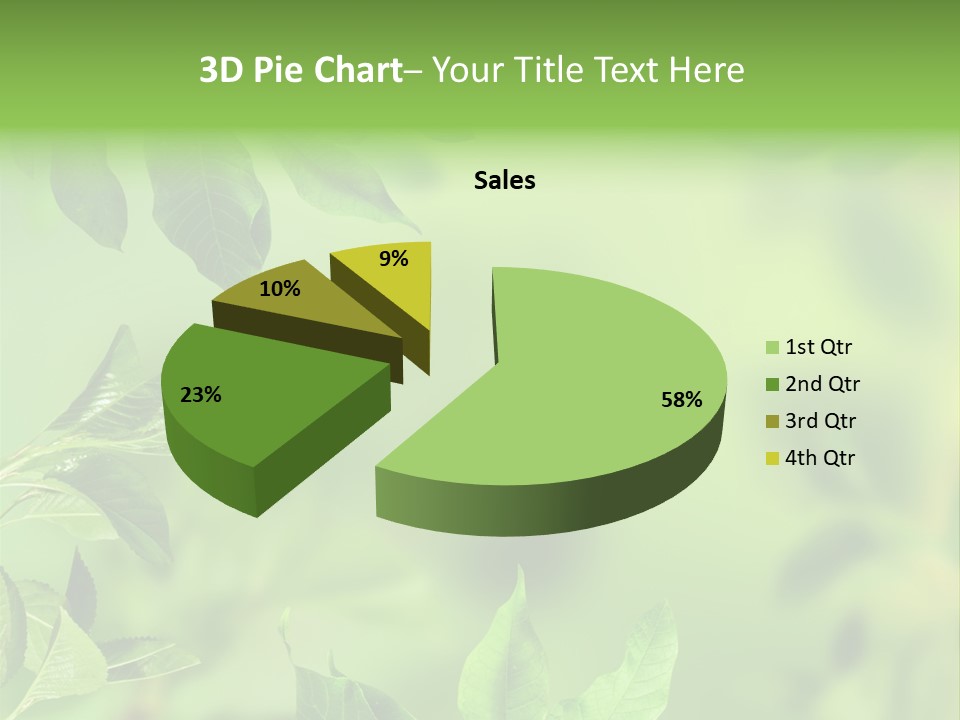 Group Beautiful Decoration PowerPoint Template